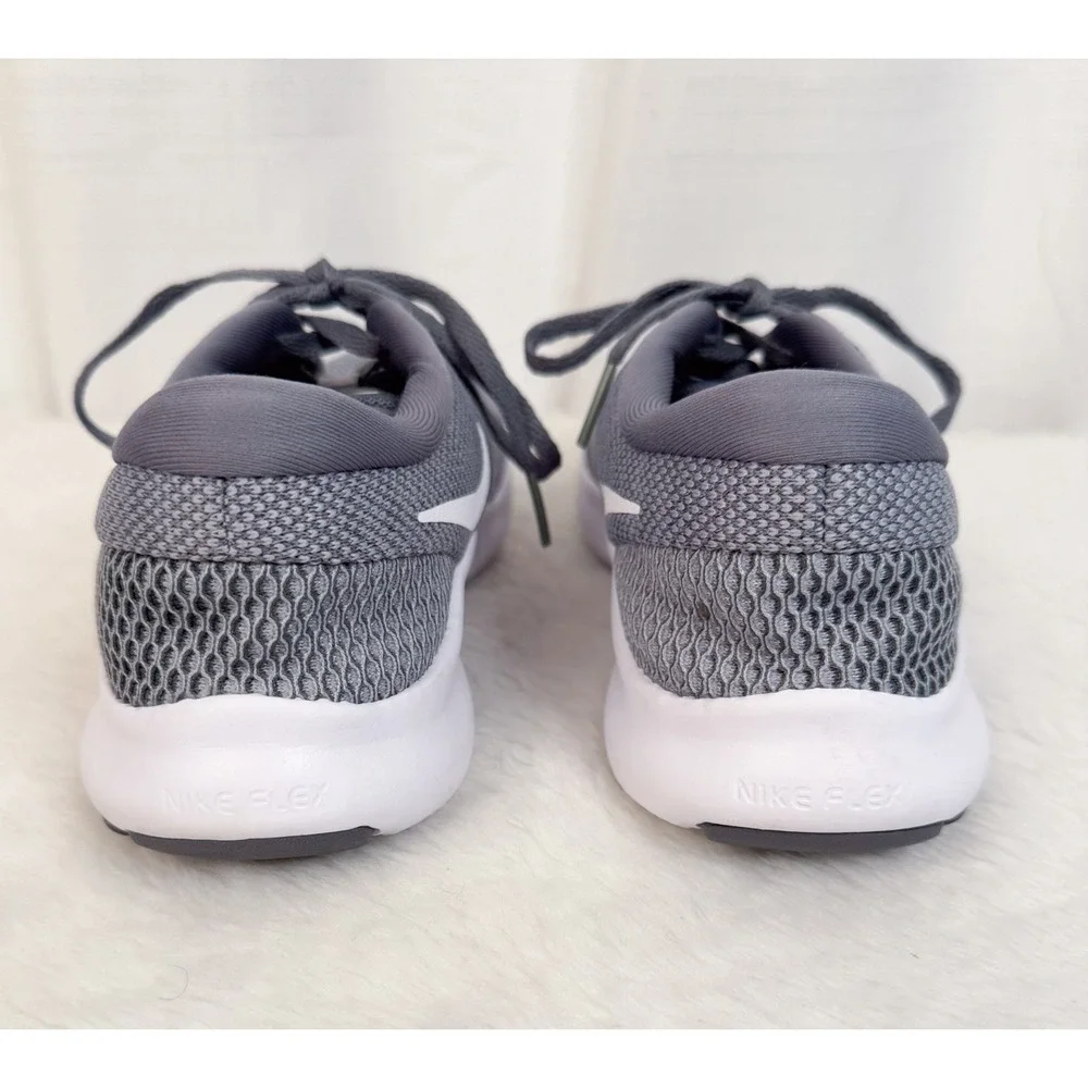 Nike Flex Experience RN 7 Shoes Womens Sz 8.5 Gray White Trainers Sneakers - Picture 4 of 9